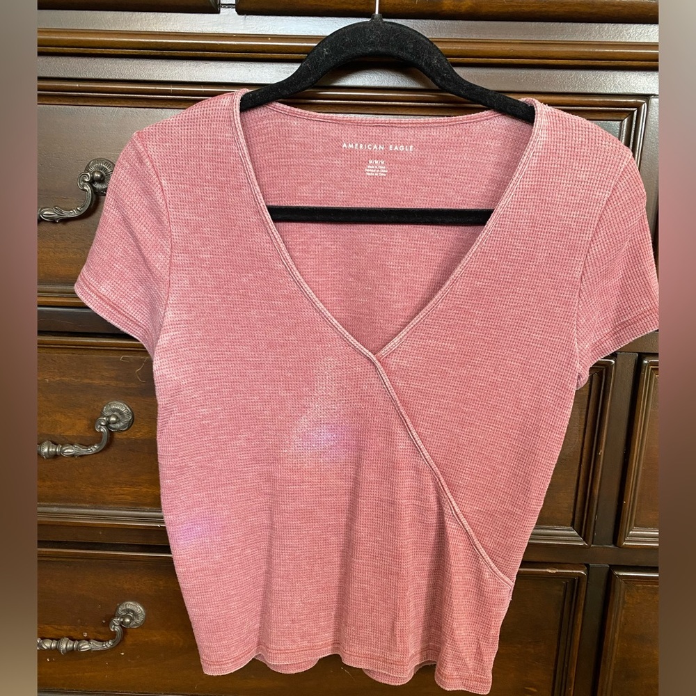 American Eagle, Size Medium, Boho/Ribbed T-shirt